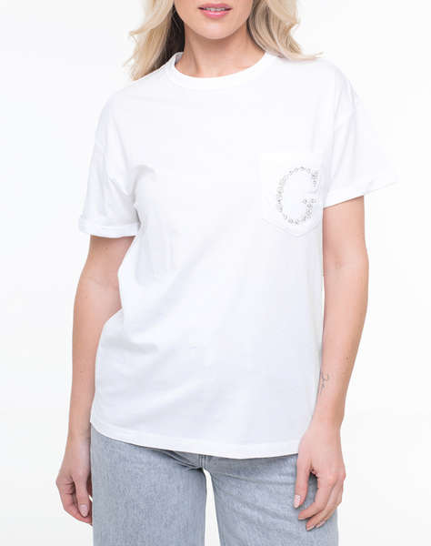 GUESS SS CN POCKET G LOGO TEE ДАМСКА БЛУЗА