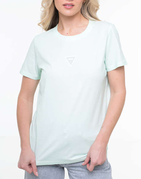 GUESS SS CN MINI STRASS TRIANGLE TEE ДАМСКА БЛУЗА