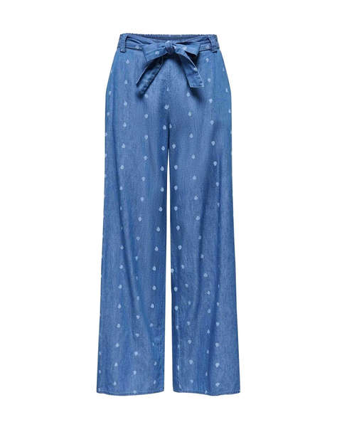 ONLY ONLNOVA AZURE PALAZ PANT WVN