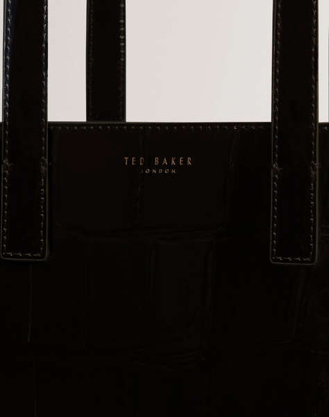 TED BAKER VIVANAA Croc Effect Small Icon Bag