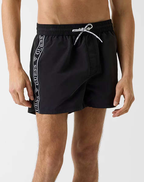 GUESS SWIMTRUNK LOGO TAPE MEDIUM MEN''S SWIMSUIT