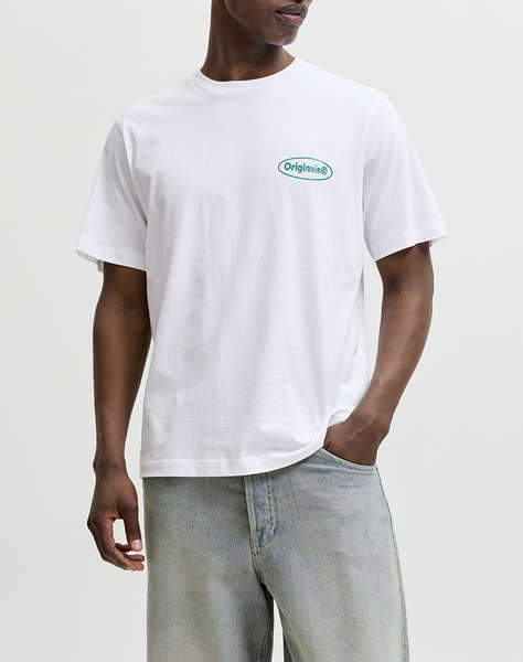 JACK&JONES JORRIVIERA VINTAGE POSTER BACK TEE SS CN