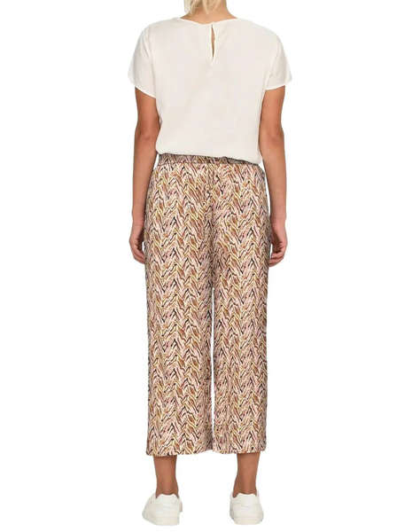 ONLY ONLNOVA LIFE VIS CROP PALAZZO PANT WVN
