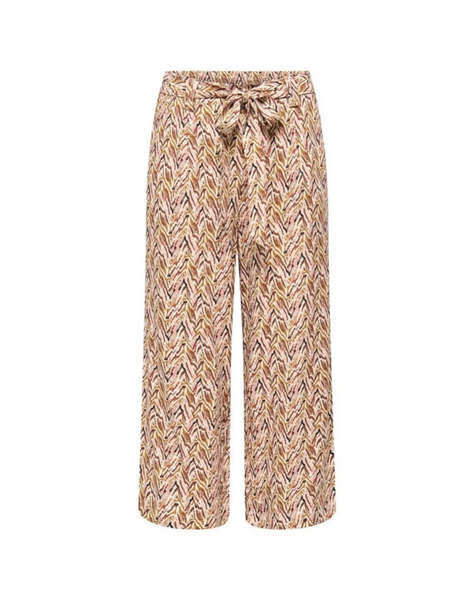 ONLY ONLNOVA LIFE VIS CROP PALAZZO PANT WVN