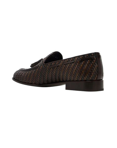 KALOGIROU AMBRA WOV LEA MOCCASIN & LOAFERS KALOGIRO