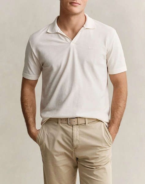 GANT BLOUSE KM WASHED SLUB SS POLO