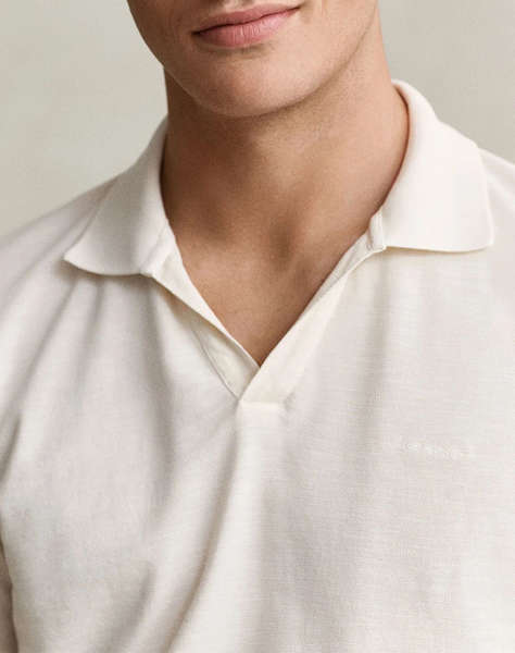GANT BLOUSE KM WASHED SLUB SS POLO