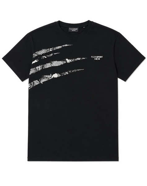 PLEIN SPORT PS26MTS04 SCRATCH SHORT SLEEVE BLOUSEPLEIN SPORT