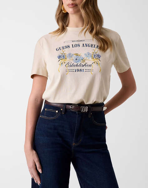 GUESS SS CN FLOWERS GUESS BOX TEE ДАМСКА БЛУЗА