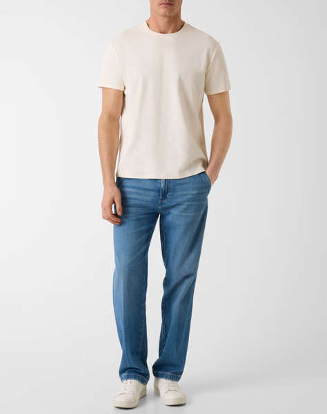 GUESS NICO EMBOSSED KNIT SS CREW MEN''S T-SHIRT