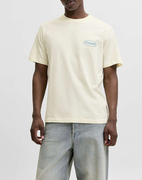 JACK&JONES JORRIVIERA VINTAGE POSTER BACK TEE SS CN