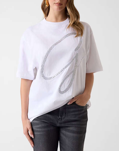 GUESS SS CN MAXI G STUDS TEE ДАМСКА БЛУЗА