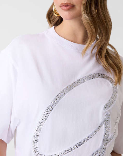 GUESS SS CN MAXI G STUDS TEE ДАМСКА БЛУЗА