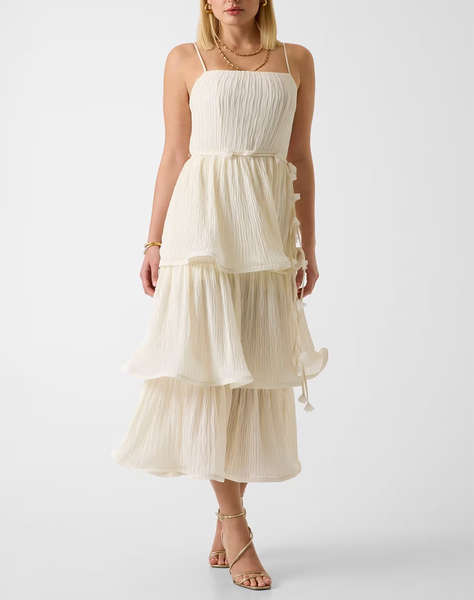 GUESS SL ALESSIA TIERED DRESS WOMEN''S DRESS