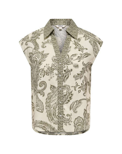 ONLY ONLMISA LEYA S/L PAISLEY SHIRT WVN