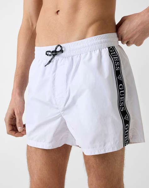 GUESS SWIMTRUNK LOGO TAPE MEDIUM MEN''S SWIMSUIT