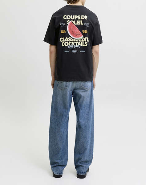 JACK&JONES JORRIVIERA VINTAGE POSTER BACK TEE SS CN