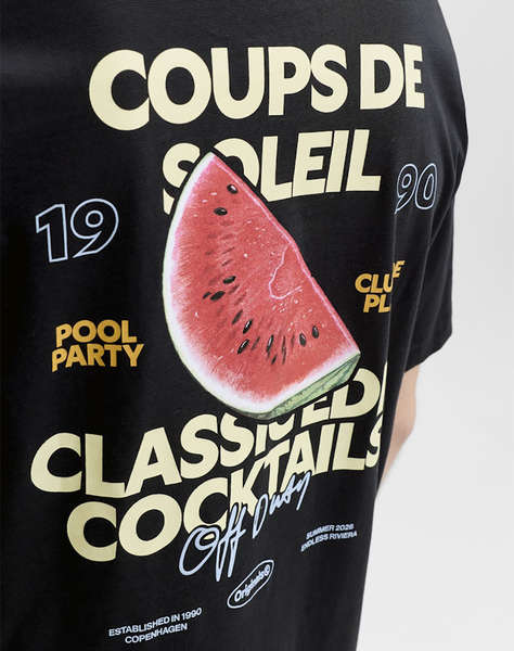 JACK&JONES JORRIVIERA VINTAGE POSTER BACK TEE SS CN