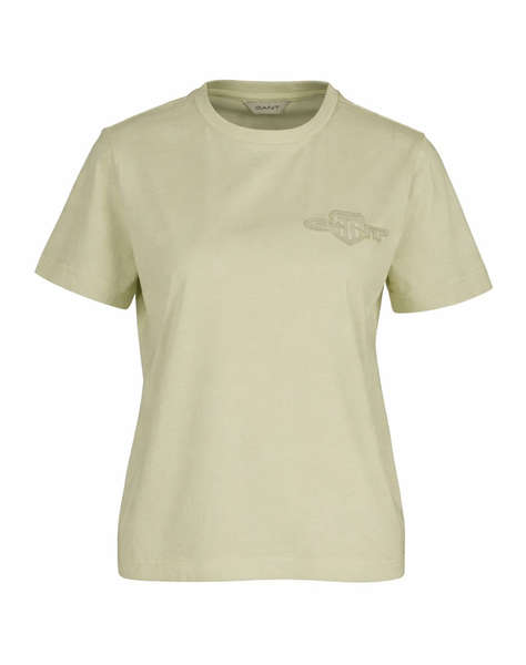 GANT БЛУЗА KMREG TONAL SHIELD SS T-SHIRT