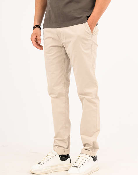 TOM TAILOR SLIM CHINO WITH BELT МЪЖКИ ПАНТАЛОНИ