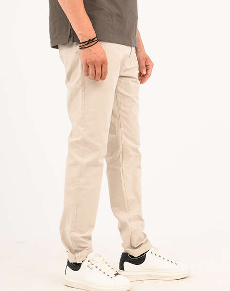 TOM TAILOR SLIM CHINO WITH BELT МЪЖКИ ПАНТАЛОНИ