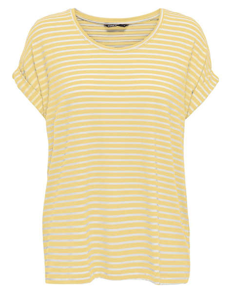 ONLY ONLMOSTER STRIPE S/S O-NECK TOP JRS NOOS