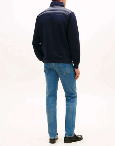 TOMMY HILFIGER MIX MEDIA ESS RWB STAND COLLAR