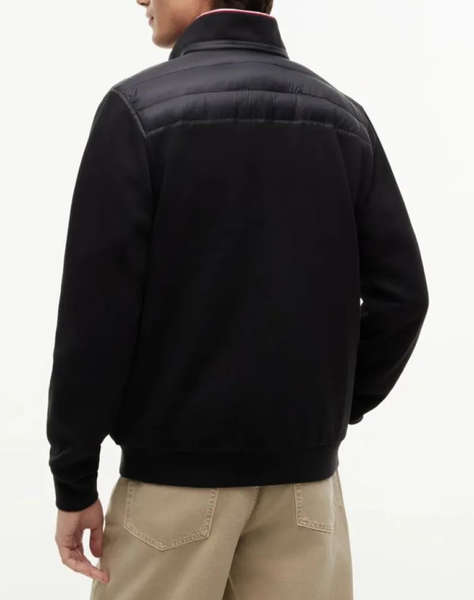 TOMMY HILFIGER MIX MEDIA ESS RWB STAND COLLAR