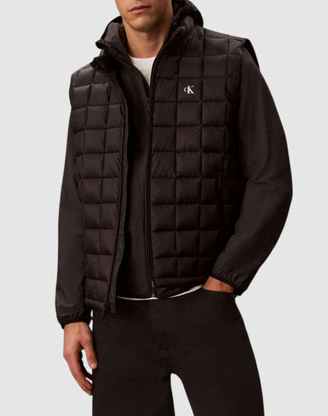 CALVIN KLEIN JEANS SLVSS ULTRALTWT NYLON QUILTED PU