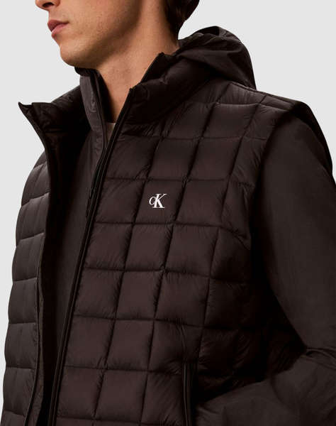 CALVIN KLEIN JEANS SLVSS ULTRALTWT NYLON QUILTED PU