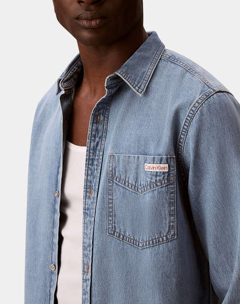 CALVIN KLEIN JEANS ESSENTIAL CLASSIC 205 LT BLUE SH