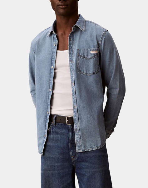 CALVIN KLEIN JEANS ESSENTIAL CLASSIC 205 LT BLUE SH