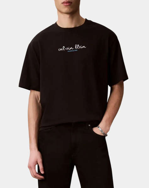 CALVIN KLEIN JEANS SS 16s CK TRVL LINES GRAPHIC TEE