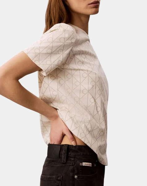 CALVIN KLEIN JEANS SS CLASSIC SEASONAL AOP TEE