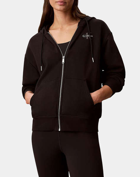 CALVIN KLEIN JEANS MONOLOGO FRENCH TERRY FZ BF HOOD