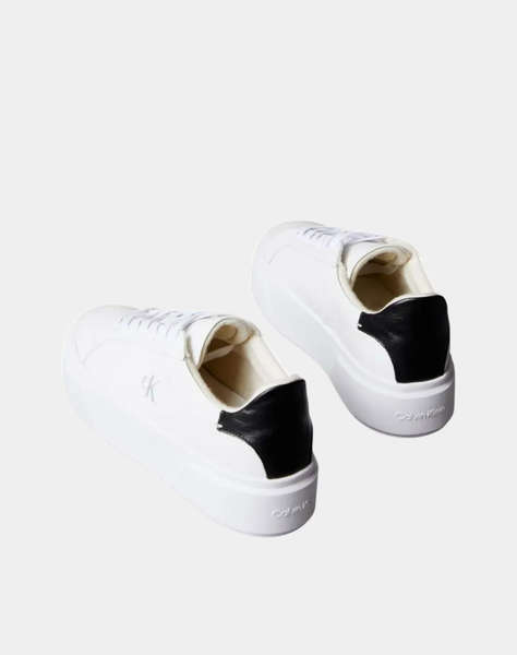 CALVIN KLEIN JEANS FLATFORM LACE UP LTH MG