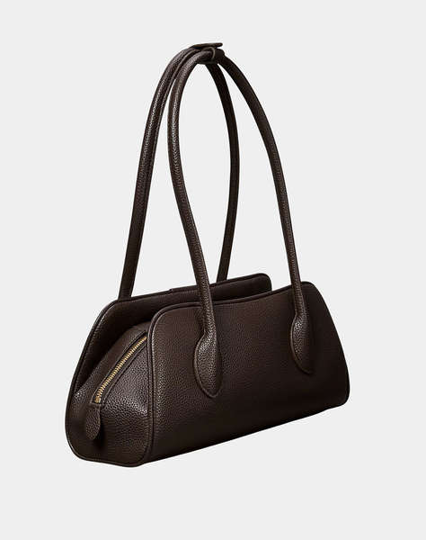 CALVIN KLEIN JEANS EMBLEM TRIO PEBBLE SHOULDER BAG
