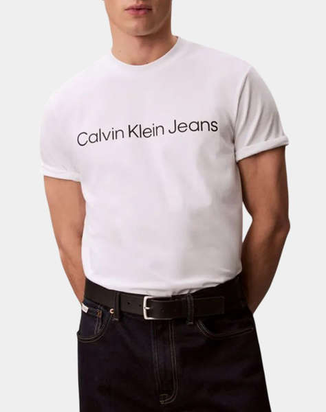 CALVIN KLEIN JEANS A- SS REGULAR INSTITUTIONAL LOGO