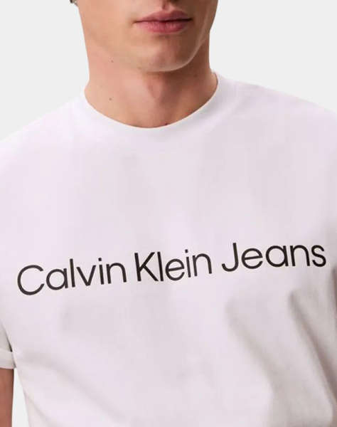 CALVIN KLEIN JEANS A- SS REGULAR INSTITUTIONAL LOGO