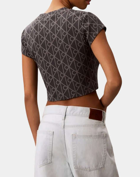 CALVIN KLEIN JEANS A- MONOLOGO BABY TEE