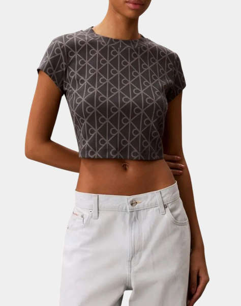 CALVIN KLEIN JEANS A- MONOLOGO BABY TEE