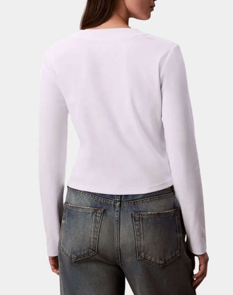 CALVIN KLEIN JEANS A- LS MONOGRAM BABY TEE