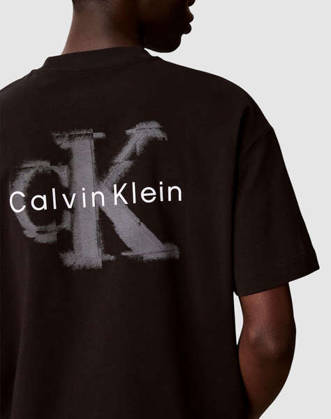 CALVIN KLEIN JEANS A- SS OVERSIZED EMBOSS MONOLOGO