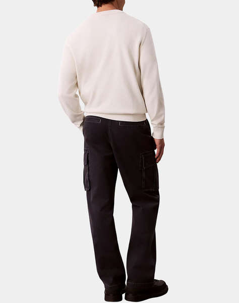 CALVIN KLEIN JEANS LS EU CLSC CTTN CRWNK SWTR 12GG