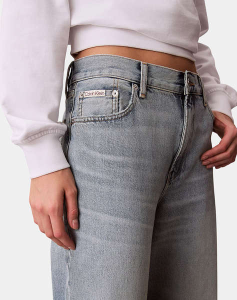 CALVIN KLEIN JEANS 90s STRAIGHT BASSET BLUE