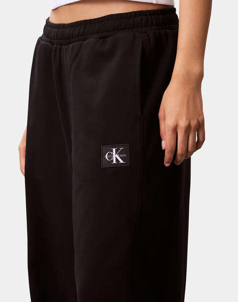 CALVIN KLEIN JEANS A- FRENCH TERRY BADGE LOGO PANT