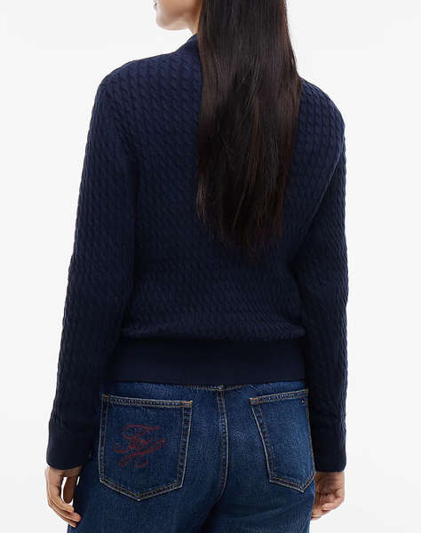TOMMY HILFIGER CO CABLE C-NK LS SWEATER
