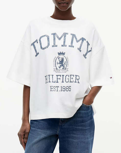 TOMMY HILFIGER VARSITY CREST RLX SS T-SHIRT