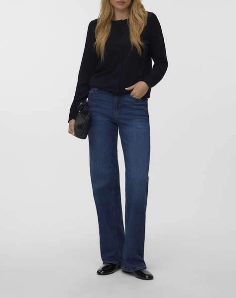 VERO MODA VMSILJE LS O-NECK CARDIGAN NOOS