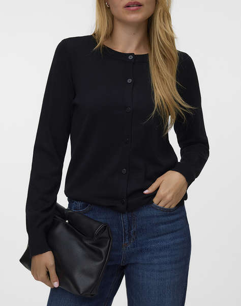 VERO MODA VMSILJE LS O-NECK CARDIGAN NOOS